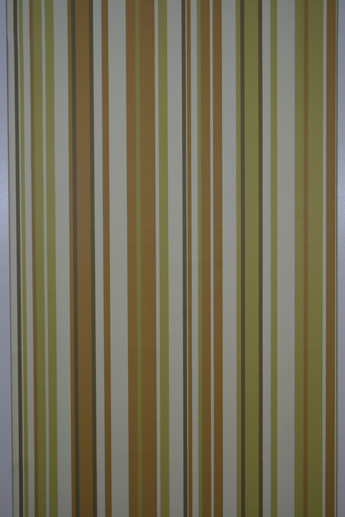 Retro Striped Wallpaper Vintage