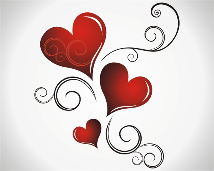 Valentines Day Background Wallpaper Vector Bing Gallery