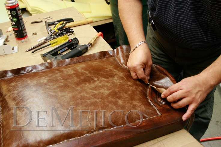 Here Is A Light Distressed Leather Hide With Natural Antique Crackle