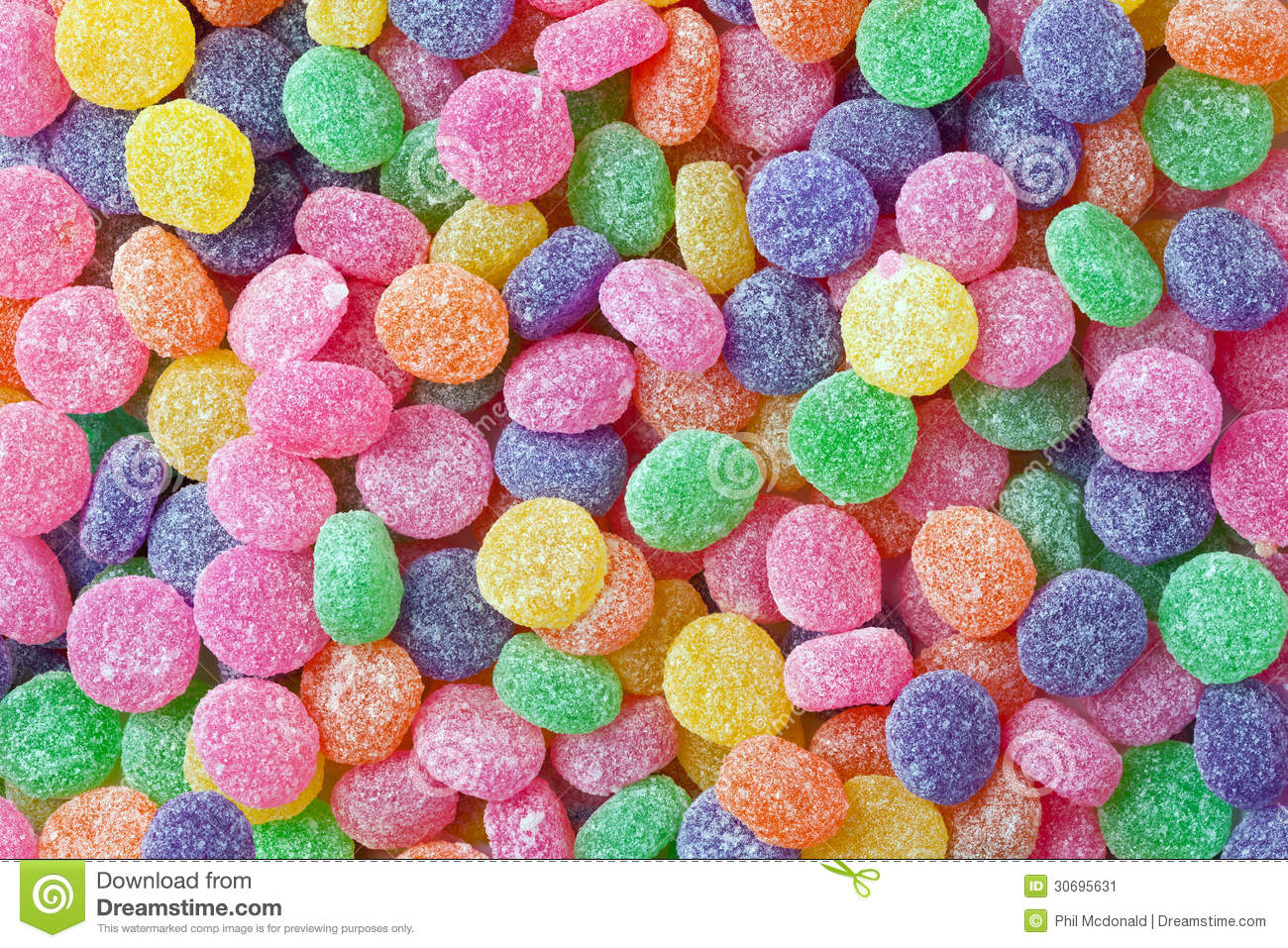 Colorful Candy Wallpaper Wide