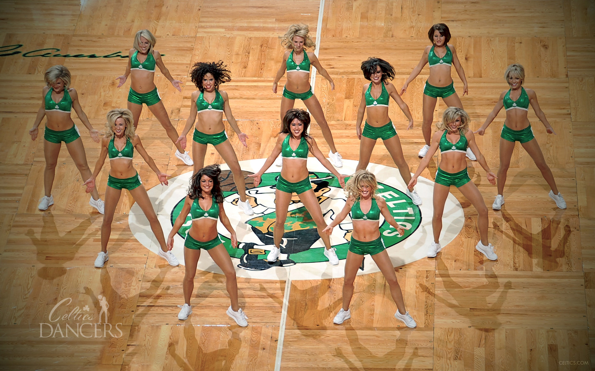 Celtics Dancers Wallpaper Boston Celtics