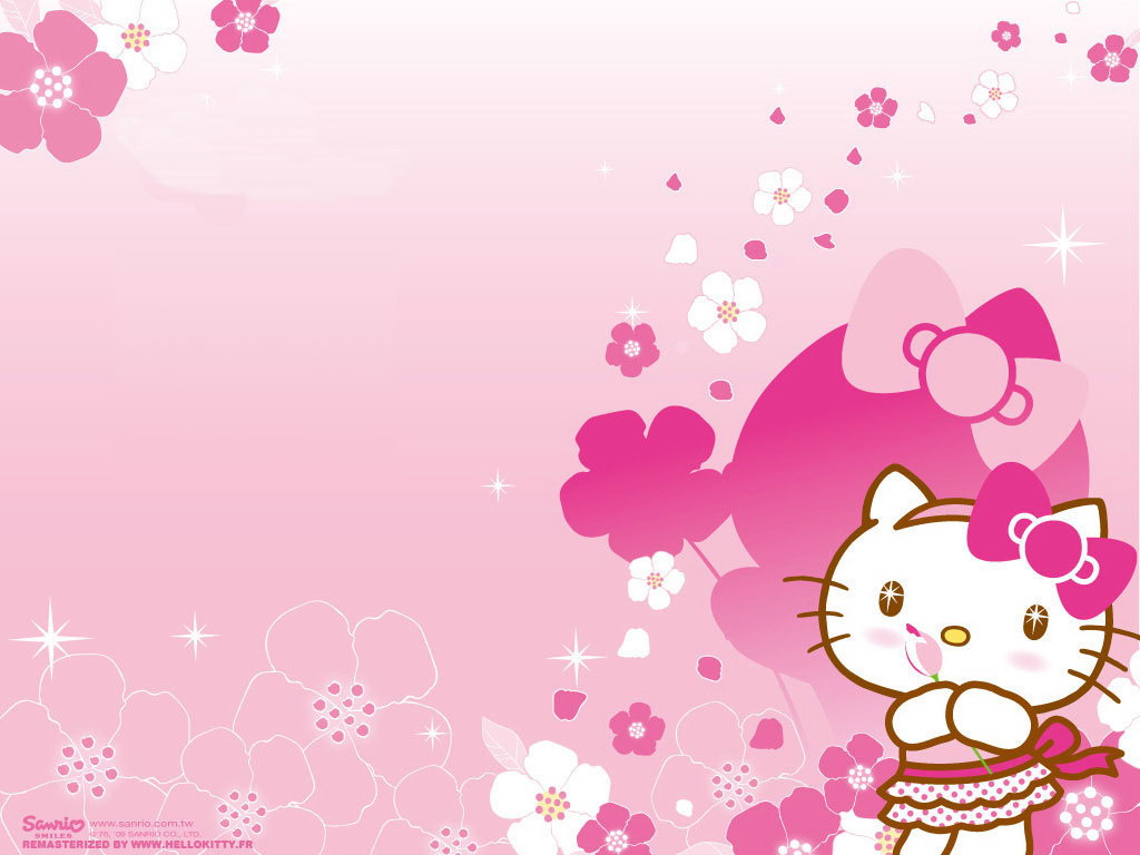Pink Hello Kitty Wallpaper Desktop