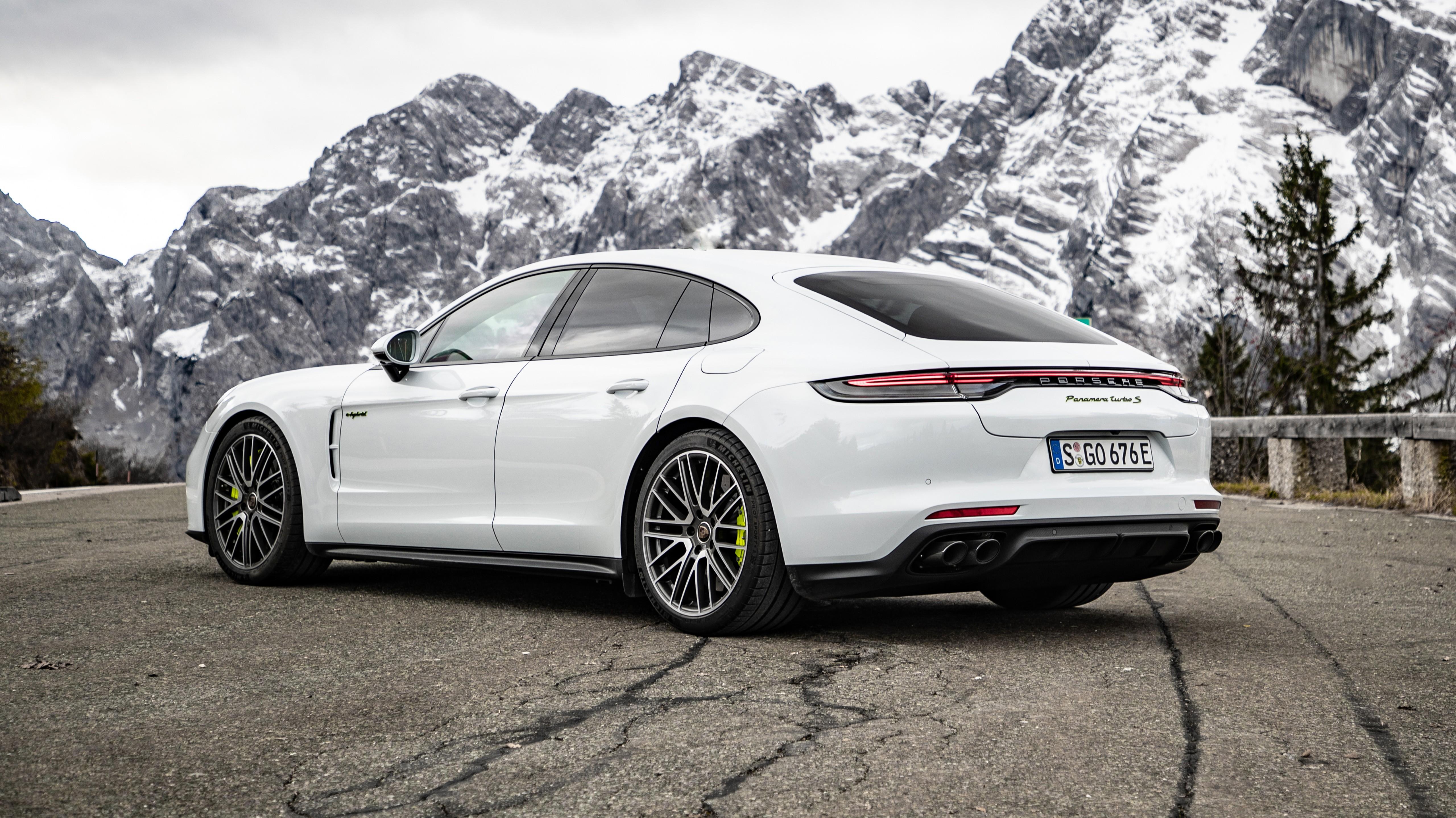 Porsche Panamera Turbo S E Hybrid 5k Wallpaper HD Car