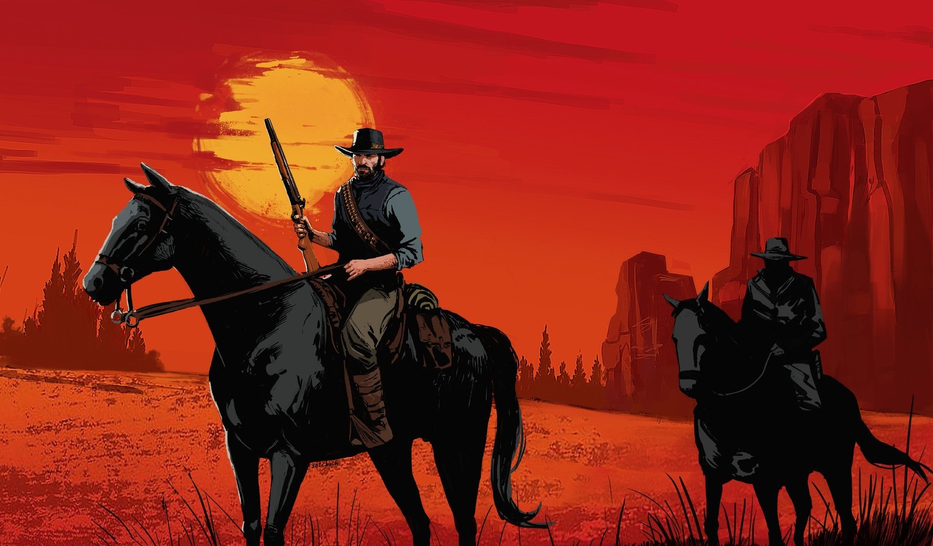 Arthur Morgan Video Game Red Dead Redemption HD Wallpaper