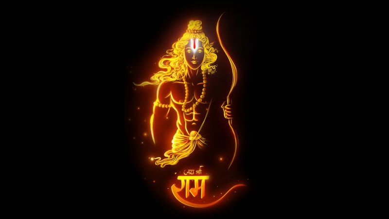 4k Jai Shri Ram Wallpaper