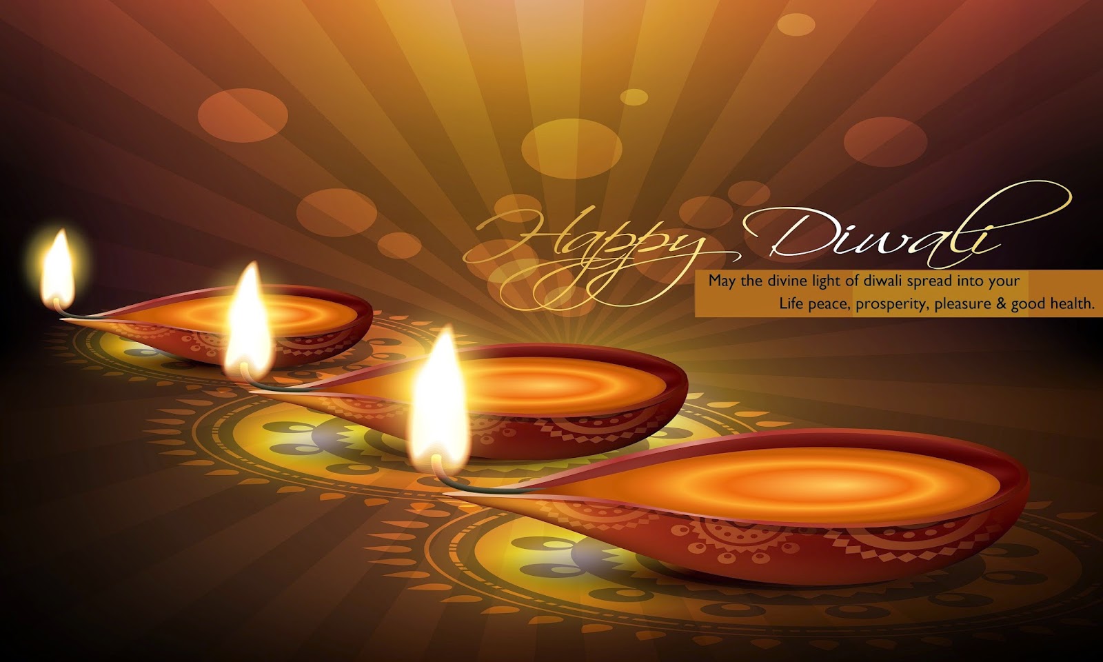 Happy Diwali Greeting And Wishes HD Wallpaper