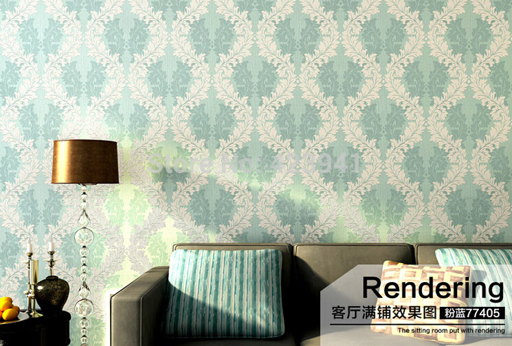 Buy 1227 Fashionable household decoration high end non woven wallpaper