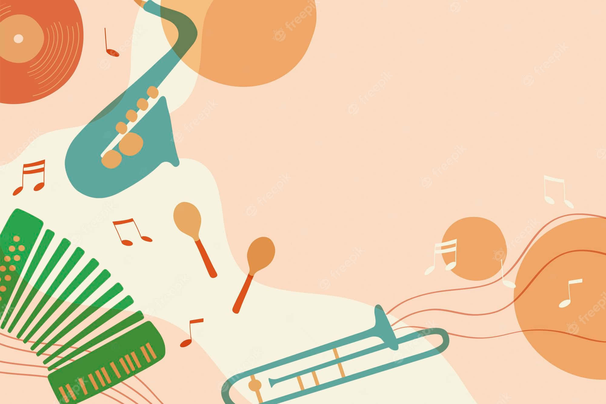 Music Aesthetic Background Wallpaper
