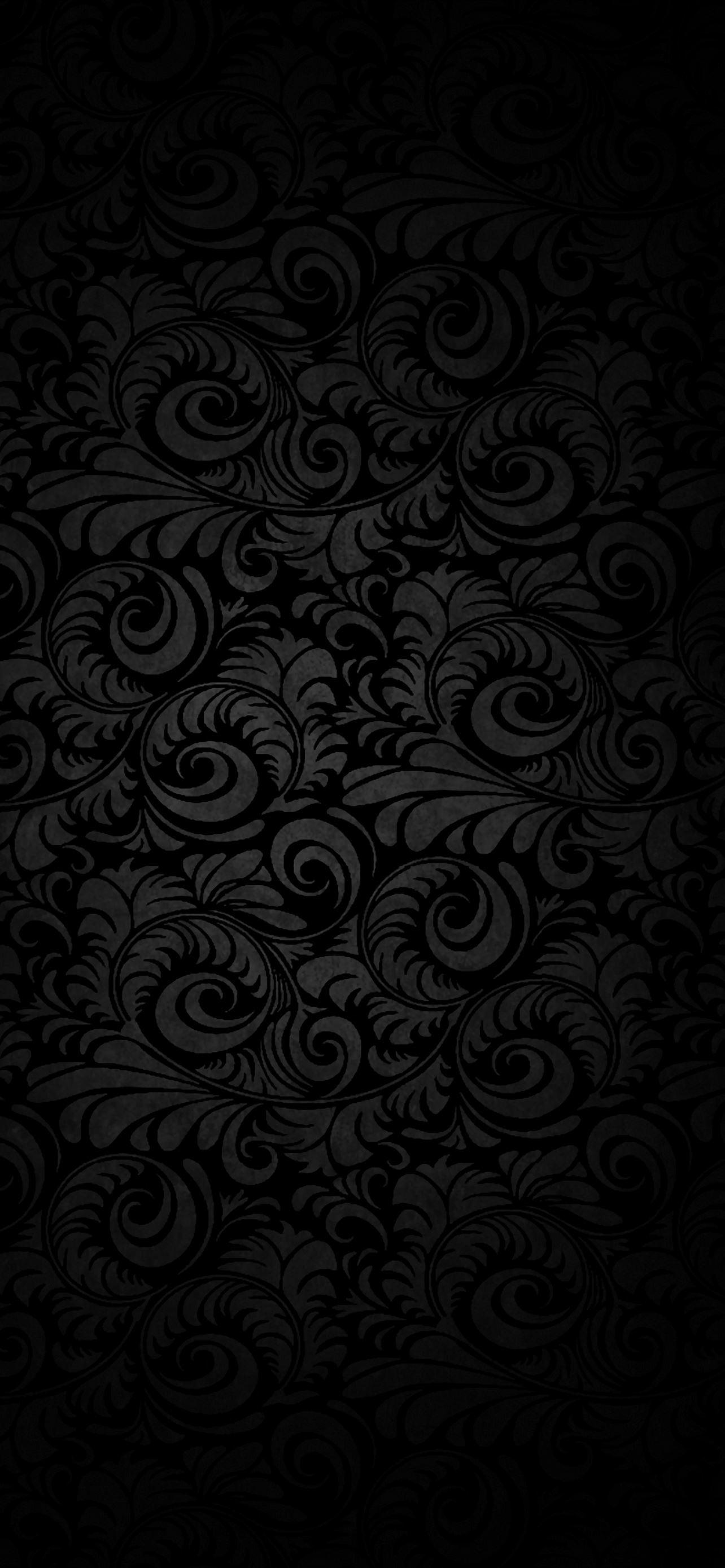 Dark Patterned Background iPhone Wallpaper