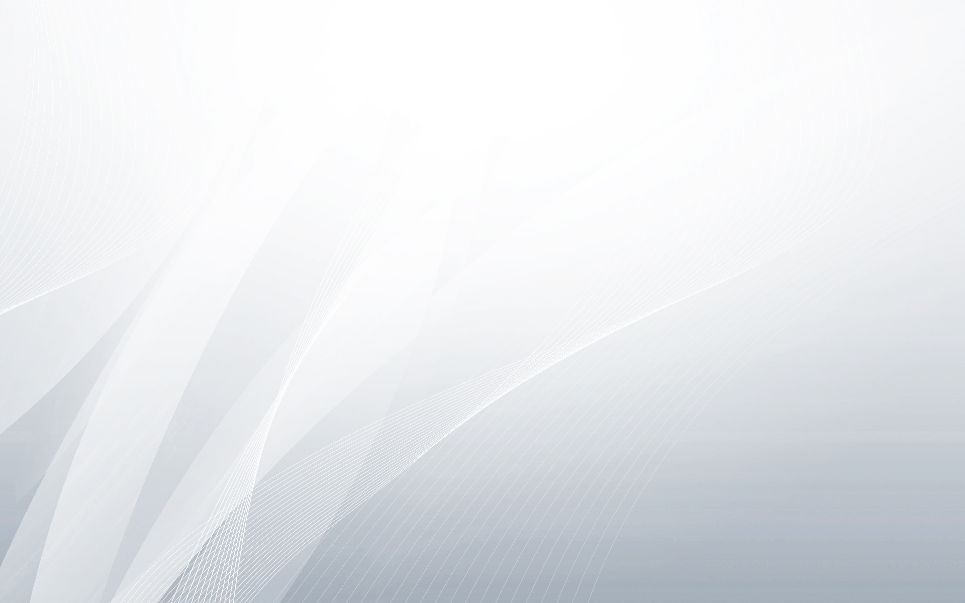 Abstract white and gray gradient background with flowing lines and curves, creating a soft and elegant design
