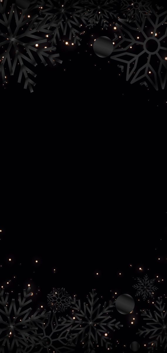 Black Christmas Phone Wallpaper