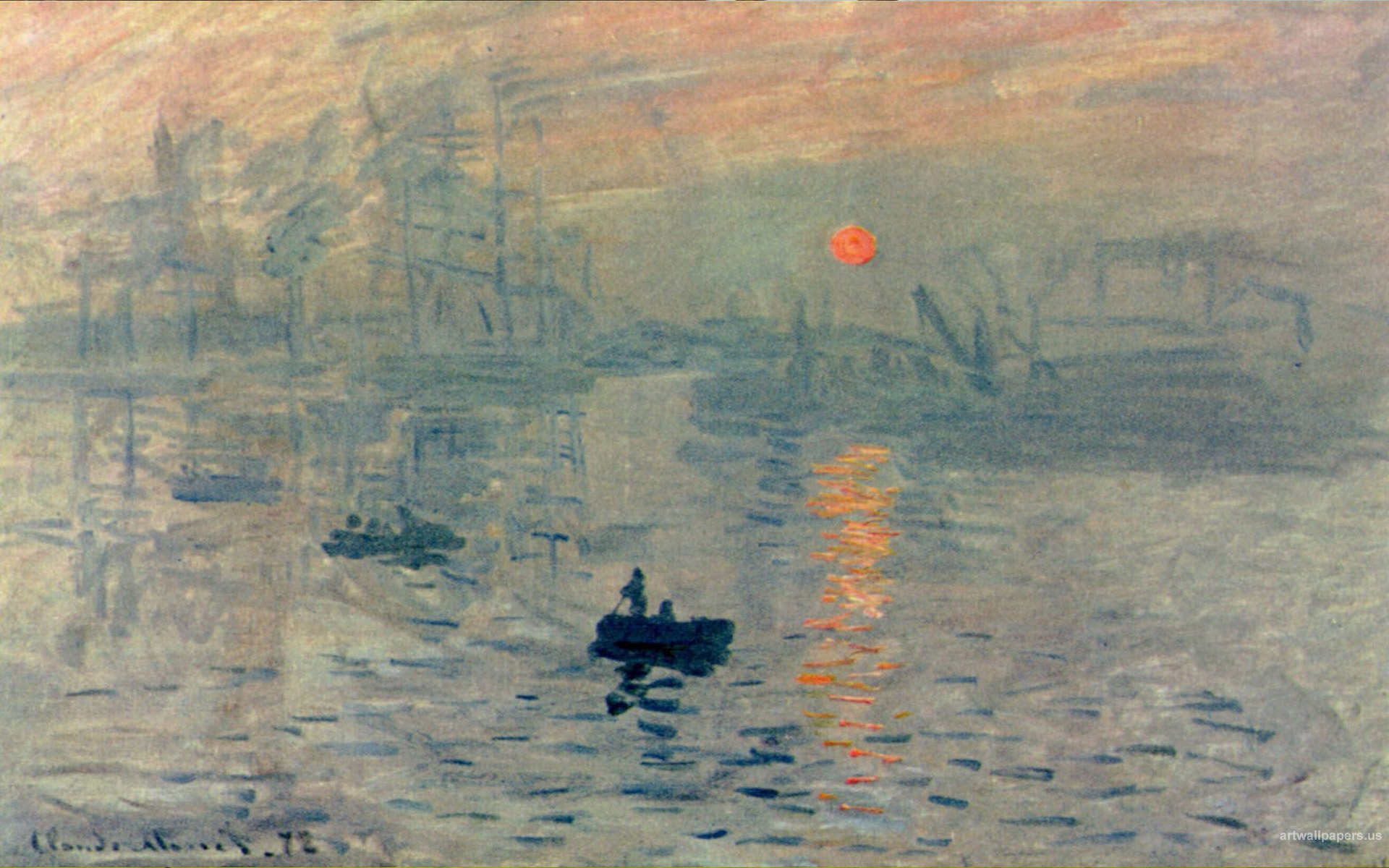 Claude Monet Wallpaper Paintings Wallpaper Art Wallpapers