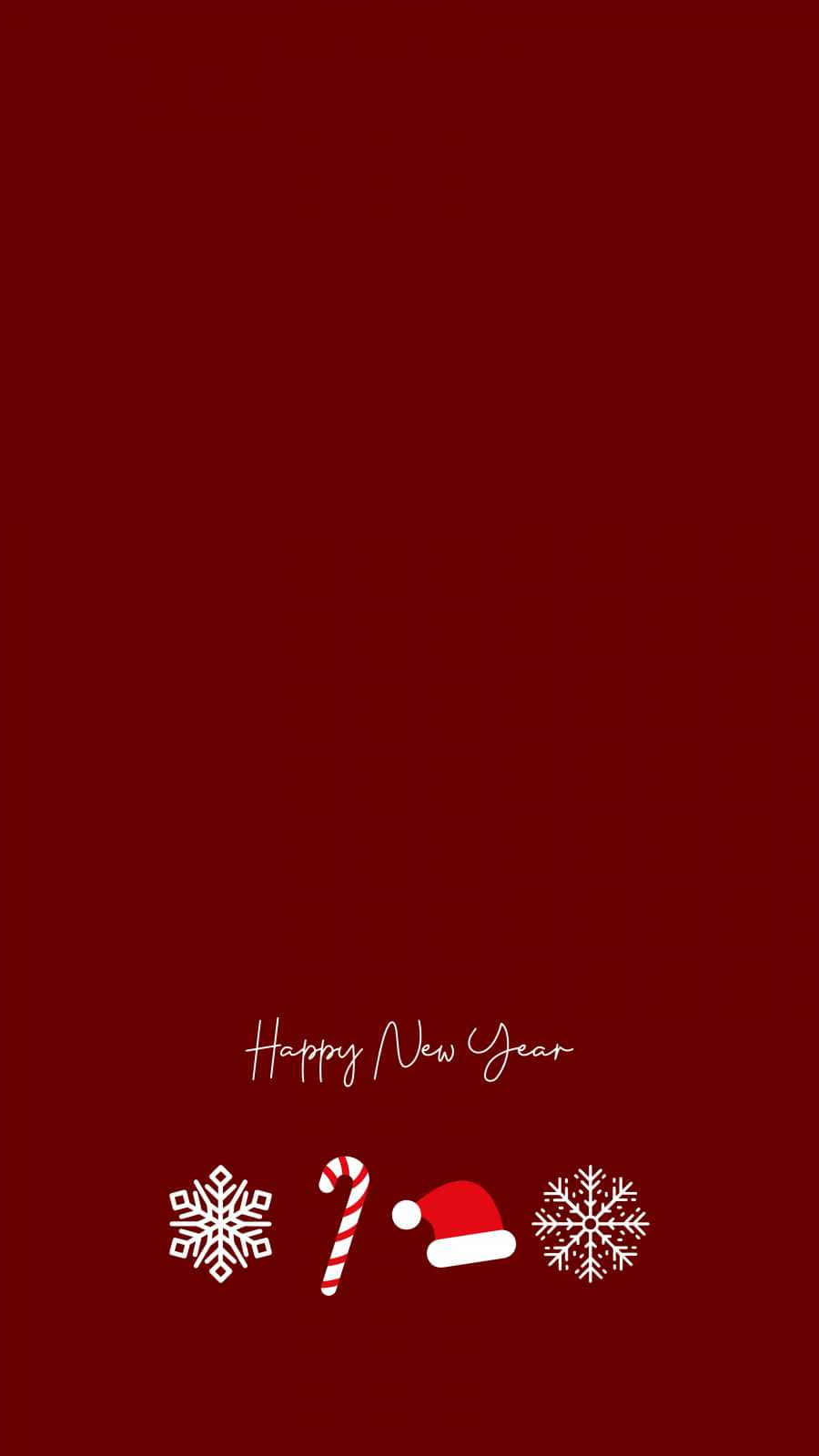 Happy New Year Phone Wallpaper