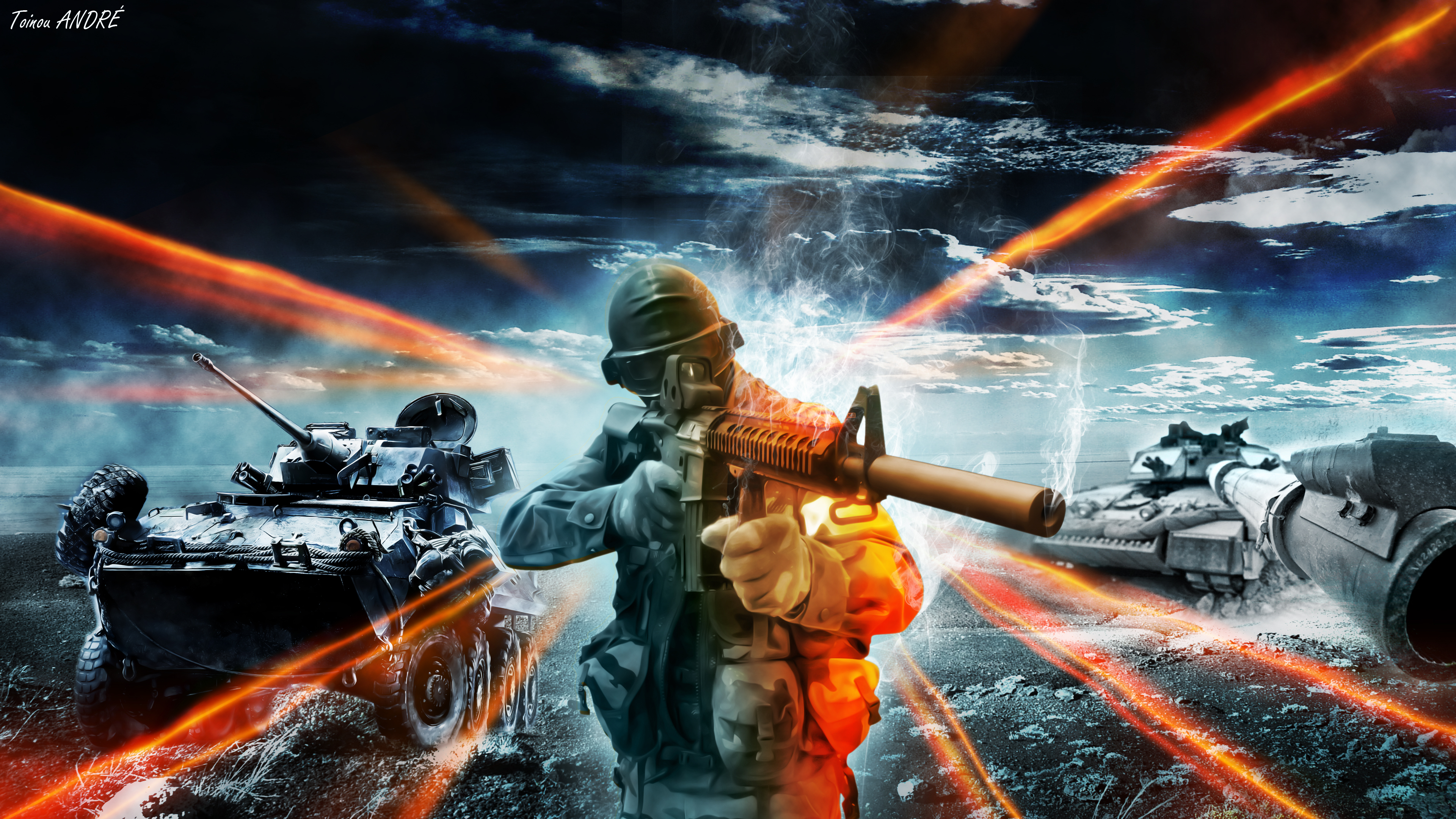 My Battlefield 3 wallpaper by toinouANDRE 3840x2160