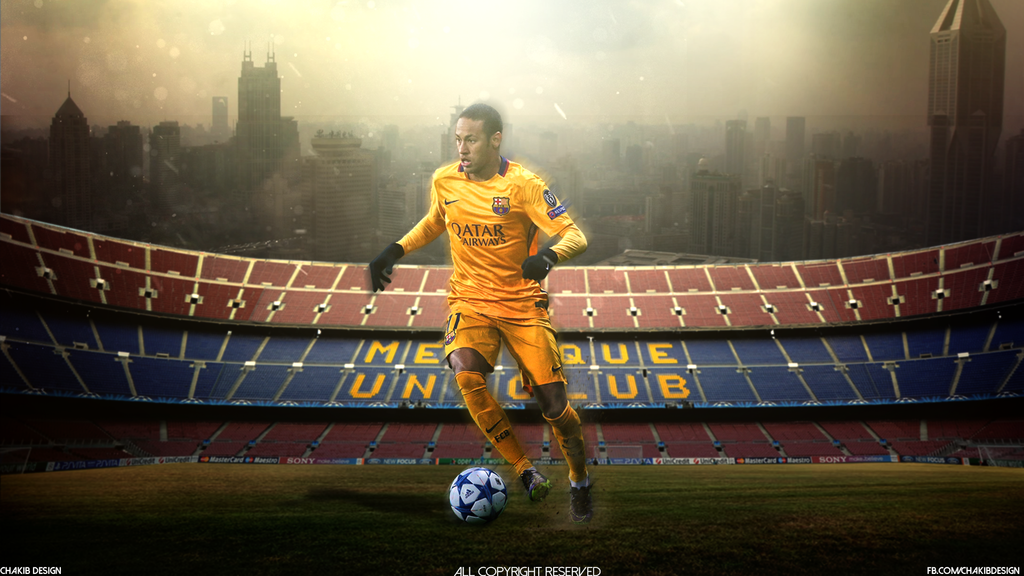 Neymar Jr Wallpaper By Chakib Design