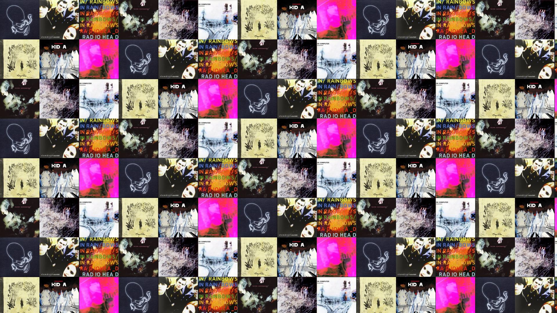 Slowdive Tiled Desktop Wallpaper