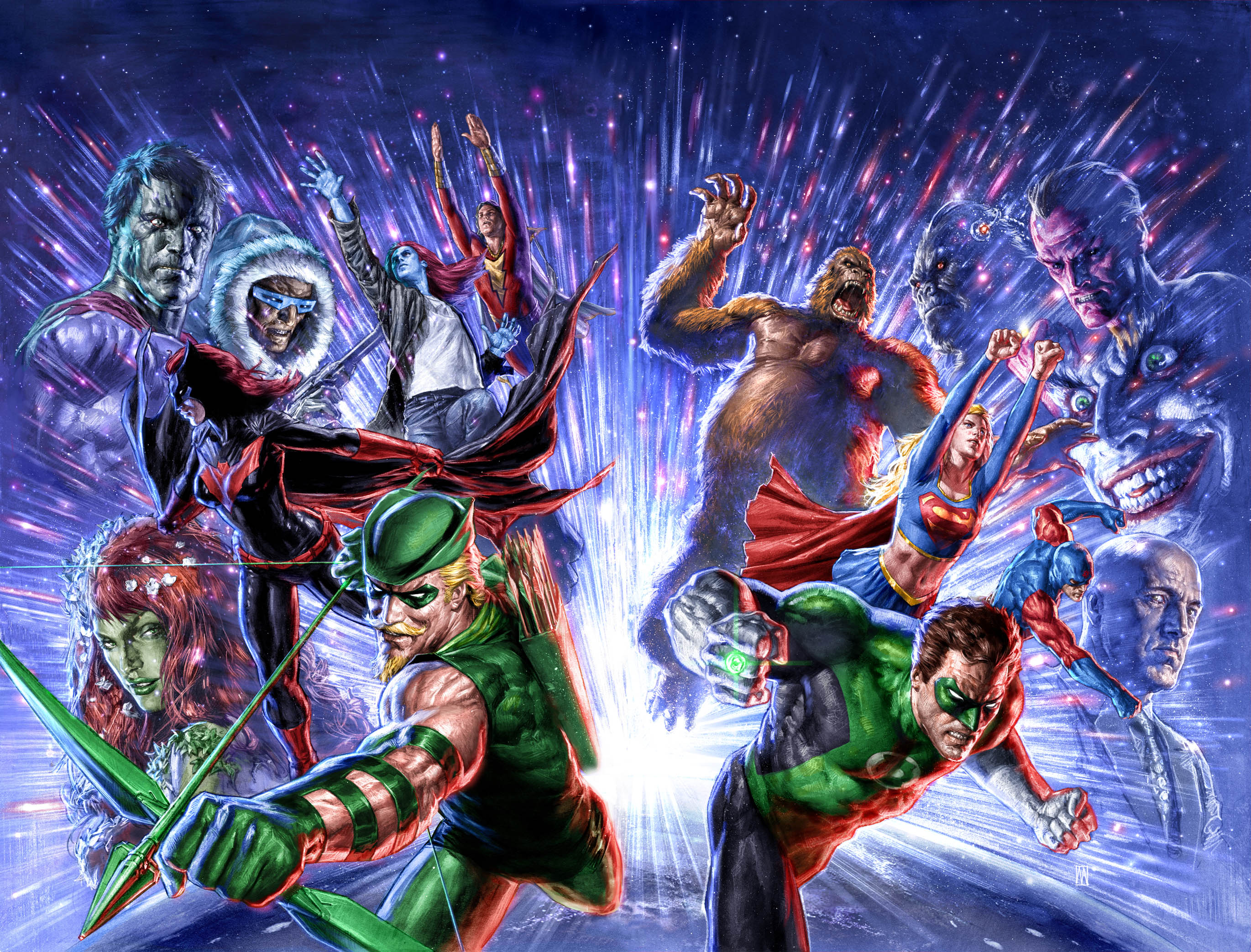 Justice League Cry For Desktop Wallpaper