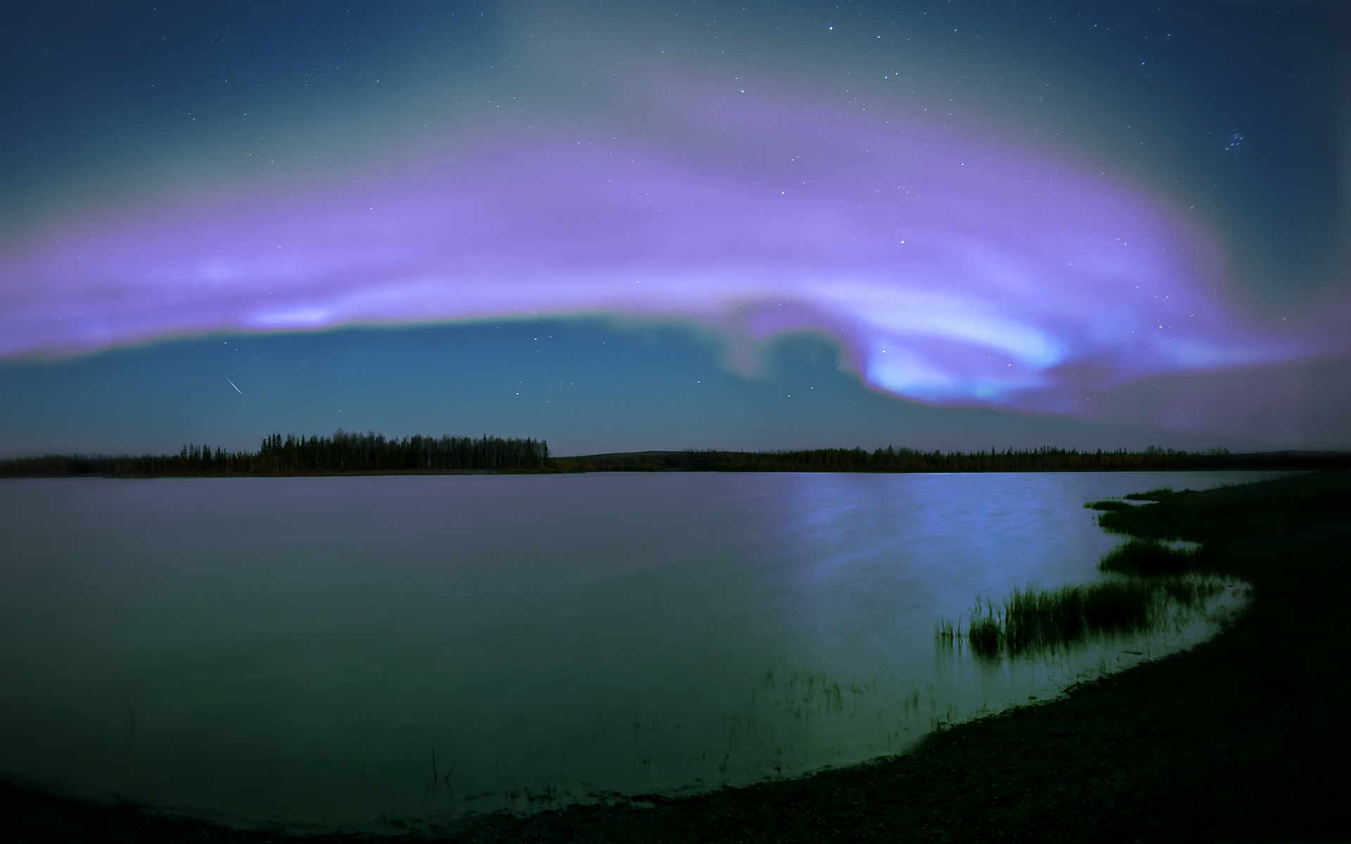 Aurora Borealis Full HD Wallpaper and Background