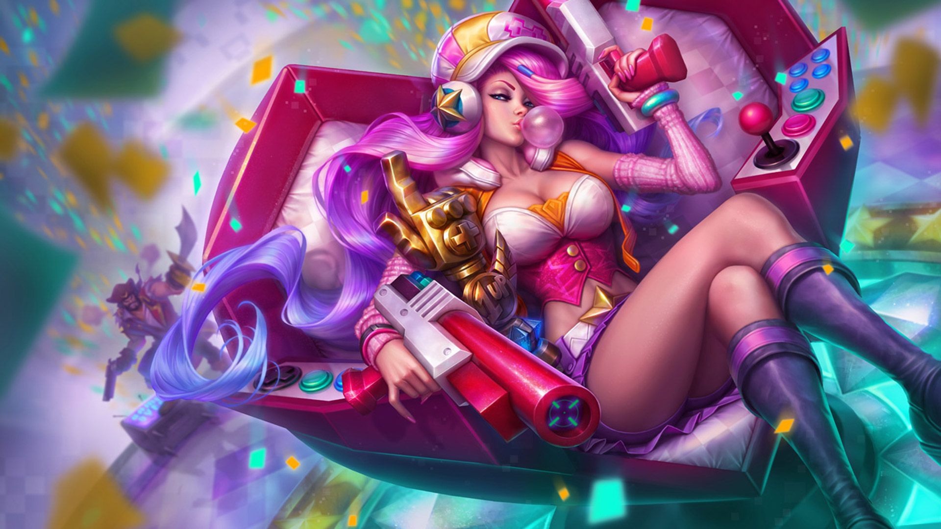 Free Wallpapers   LoL Arcade Miss Fortune 2014 wallpaper