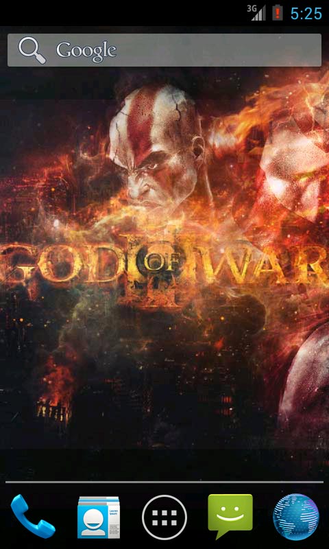 Download God of War Live Wallpapers for your Android phone 480x800