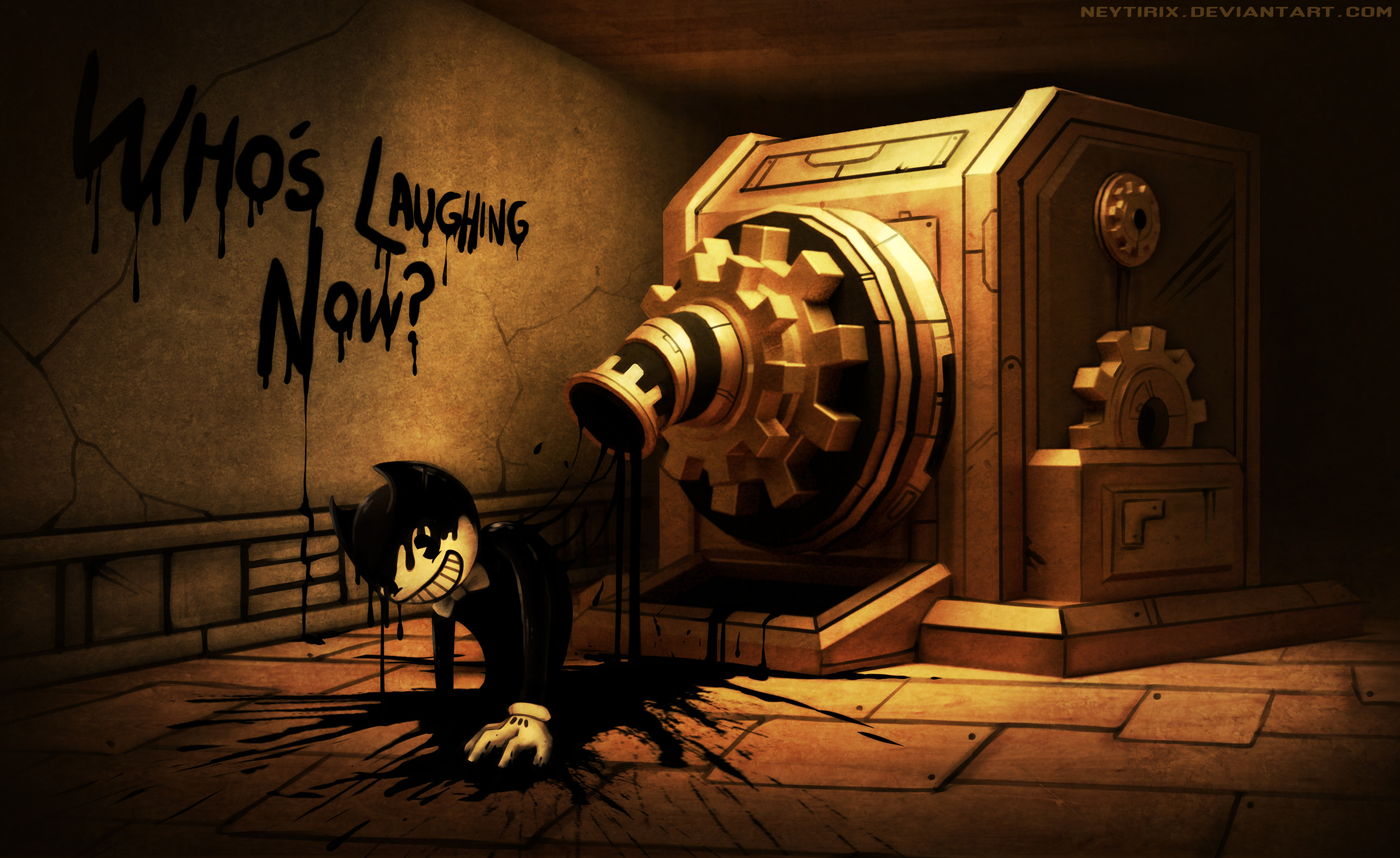 17 Bendy And The Ink Machine Hd Wallpapers On Wallpapersafari