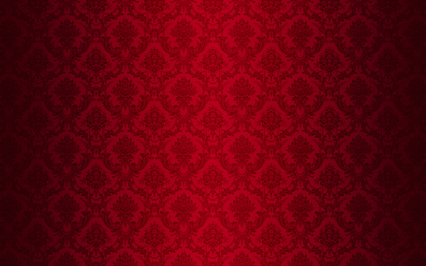 Red And White Damask Wallpaper