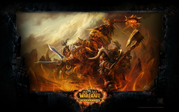 Garrosh Hellscream Varian Wrynn Games World Of Warcraft HD Wallpaper