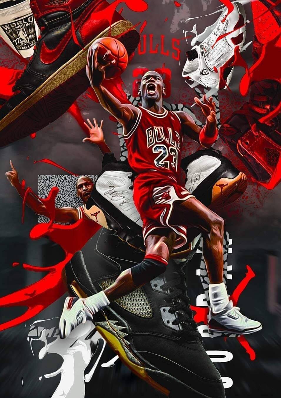 Michael Jordan Wallpaper WhatsPaper 955x1350