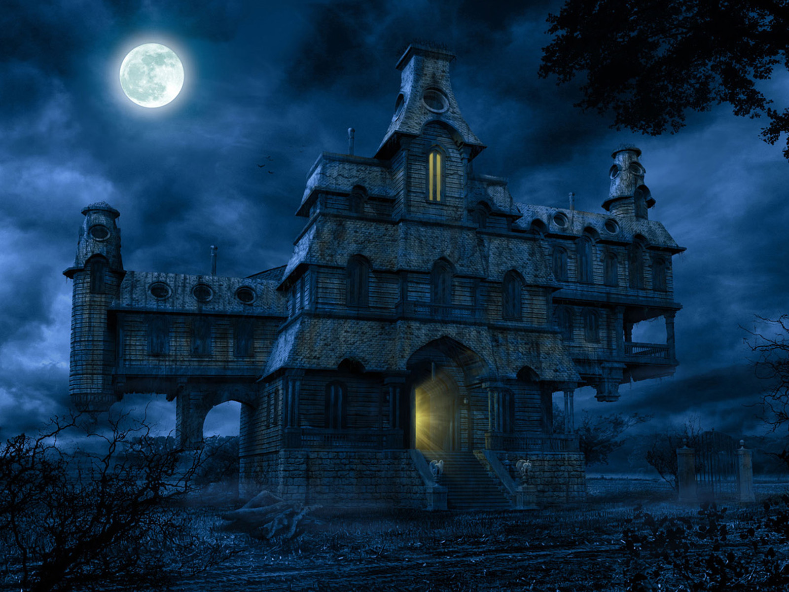 Horror House Wallpaper Image To