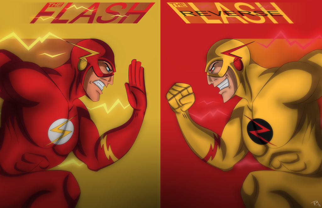 The Flash Vs Reverse By Tommybralek