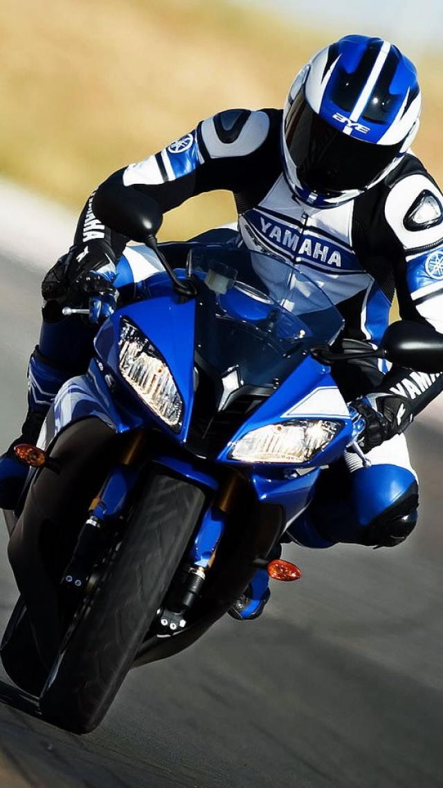 Yamaha R6 Motorcycles iPhone5 Wallpaper For iPhone 4s And 5s