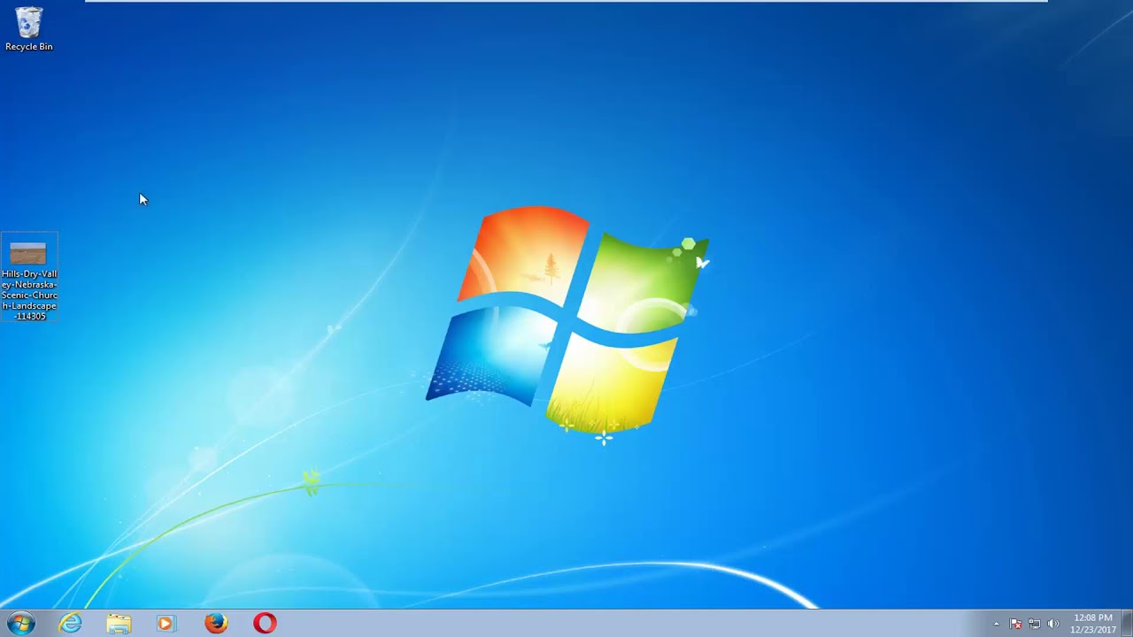 How To Change Your Desktop Background On Windows 7 Starter Edition 1280x720