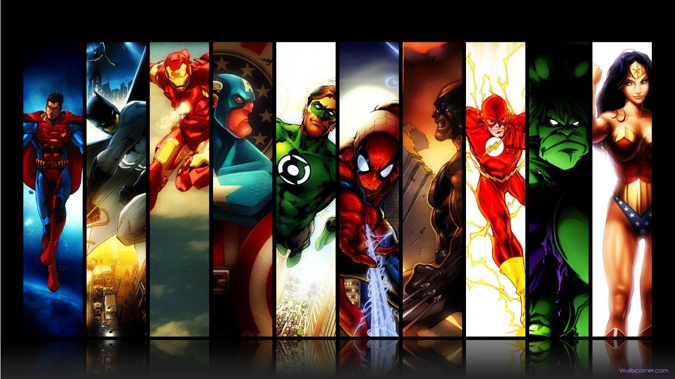 Superheroes Wallpaper HD Sf