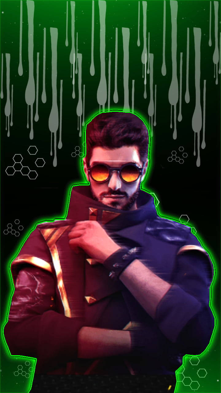 Fire Dj Alok Background Wallpaper