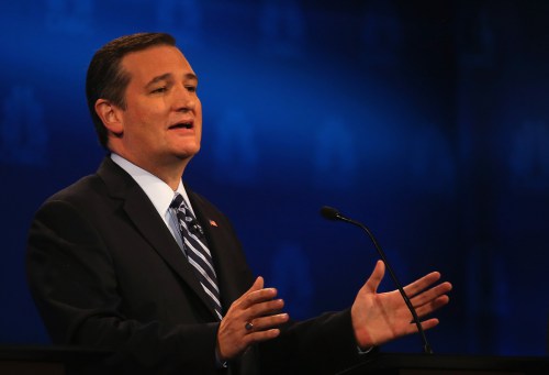 Ted Cruz Republican Presidential Candidates Hold Third Debate In How