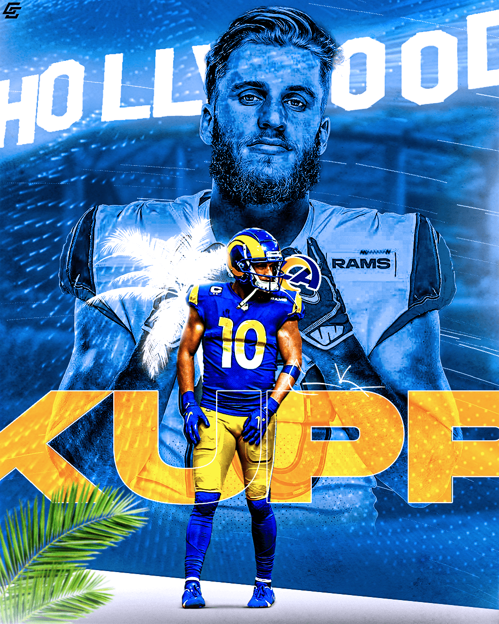 Cooper Kupp Hollywood Design By Connor S Creations On