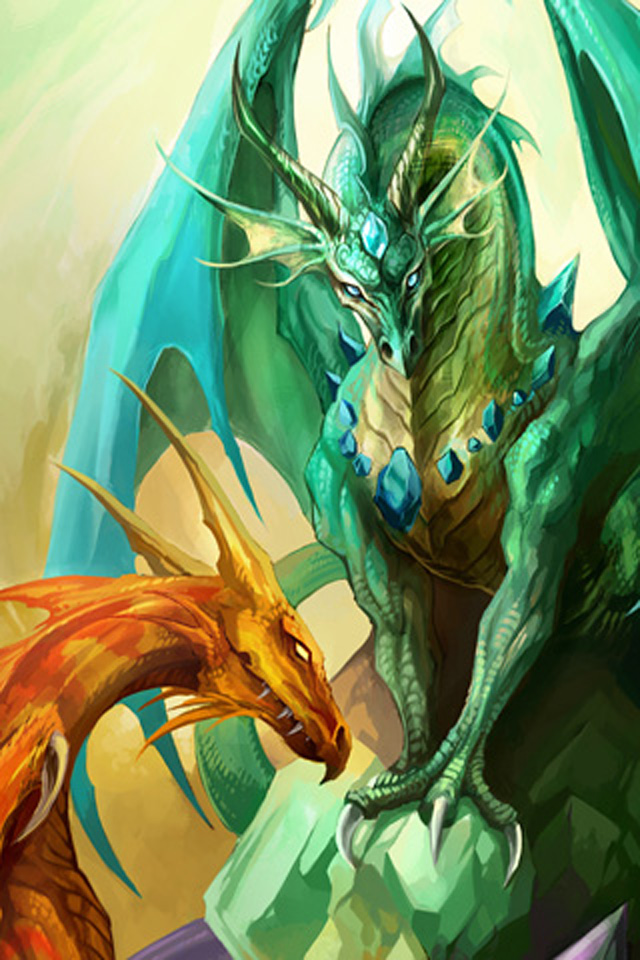 Dragons iPhone Wallpaper HD
