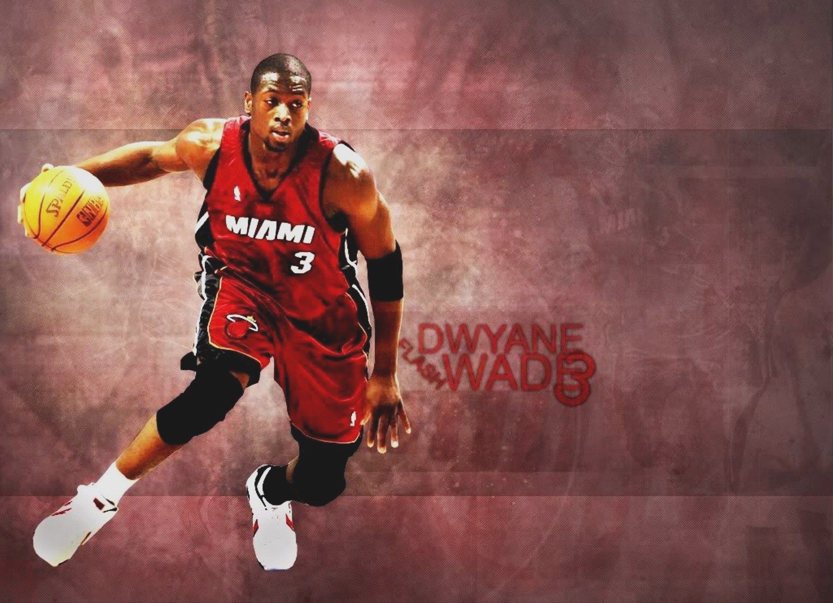Dwyane Wade Basketball Players Miami Heat