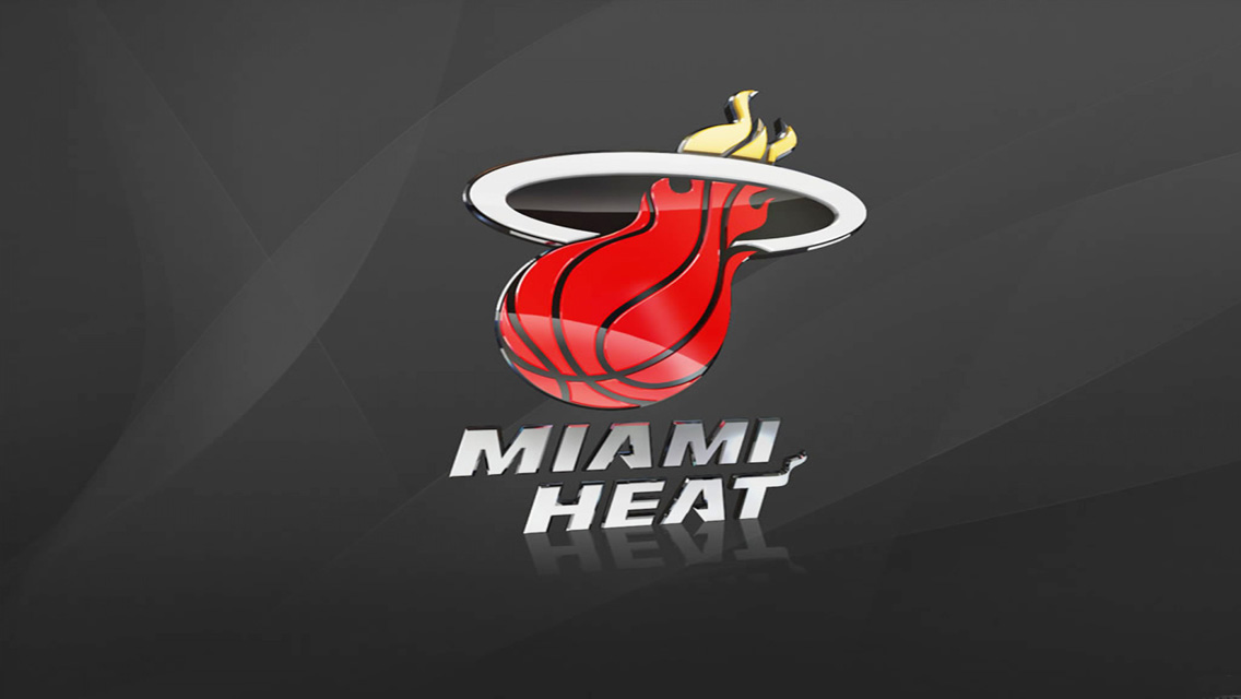 Spot Nba Miami Heat Logo Wallpaper HD Html