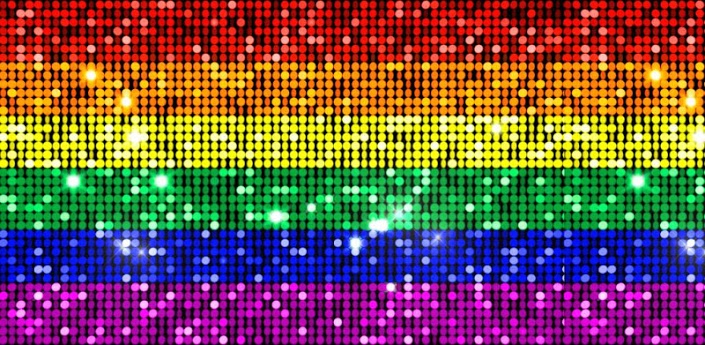 Gay Pride Bling Live Wallpaper
