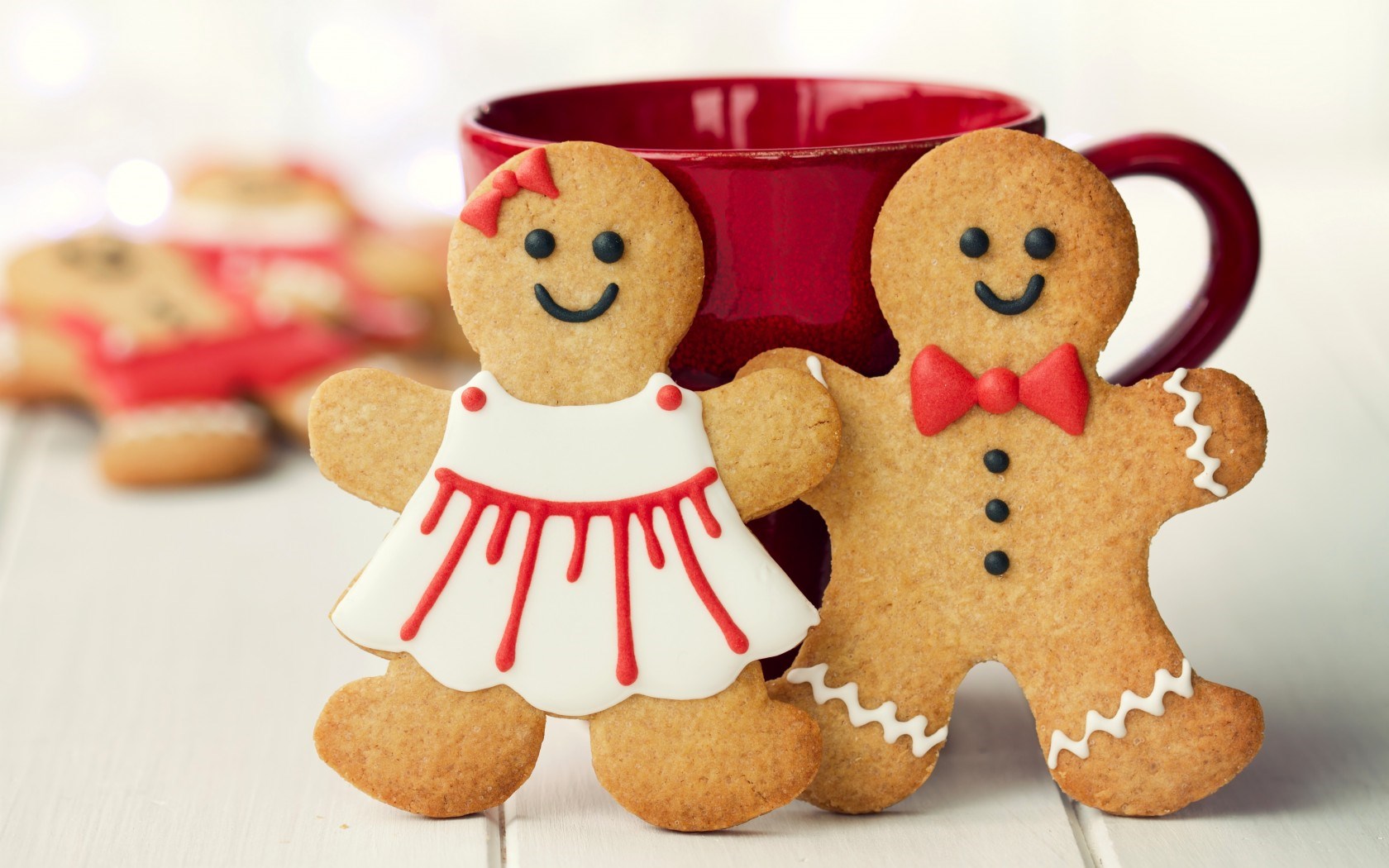 Cookies Baking Christmas Cup Holiday HD Wallpaper