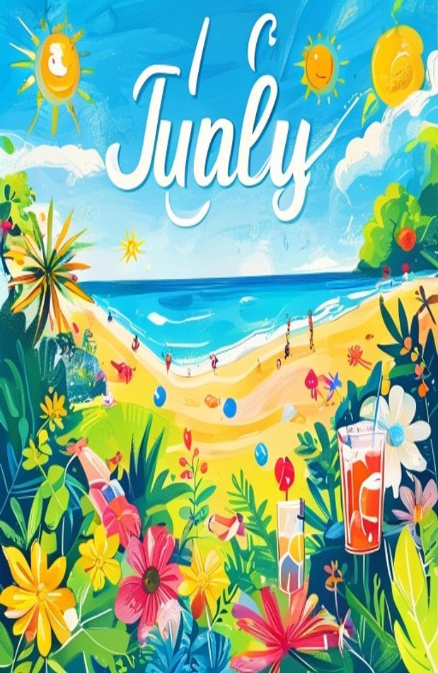 July Calendar Wallpaper