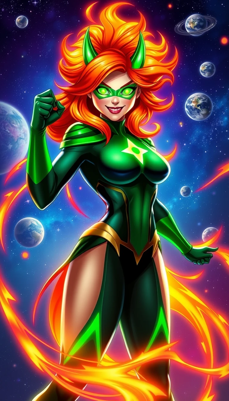 Starfire Wallpaper