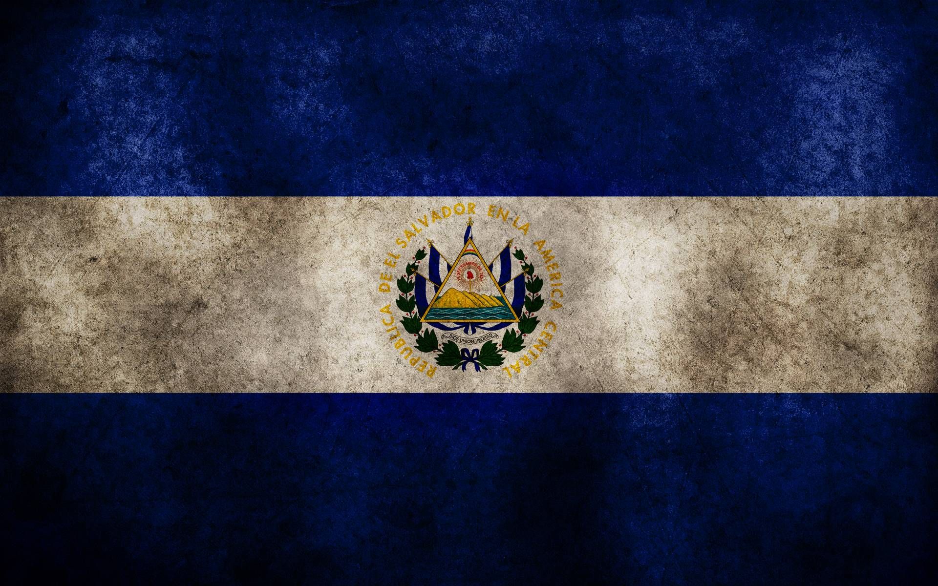 El Salvador Flag Wallpaper In