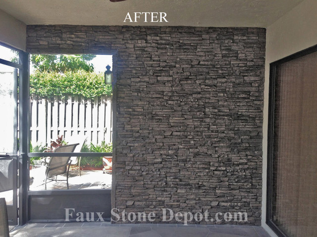 Faux Stone Panels Traditional Landscaping Stones And Pavers