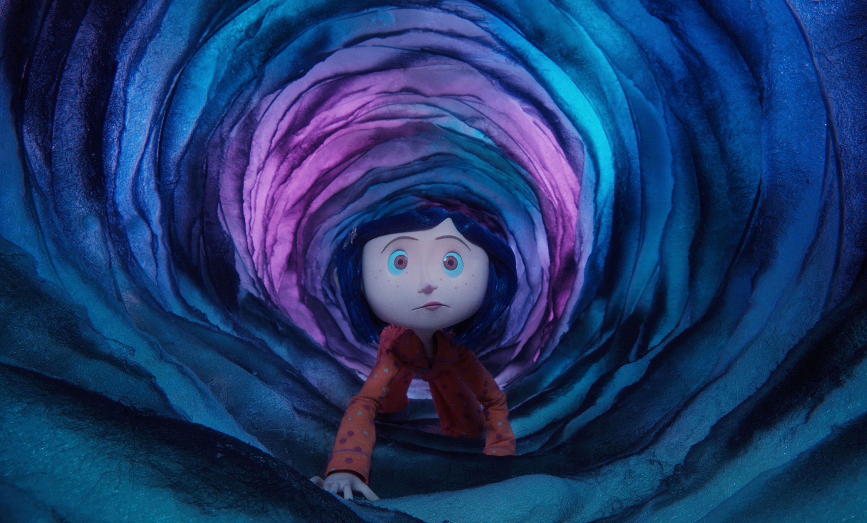 Pictures Coraline Selick Tunnel 3000x1809wallpaper