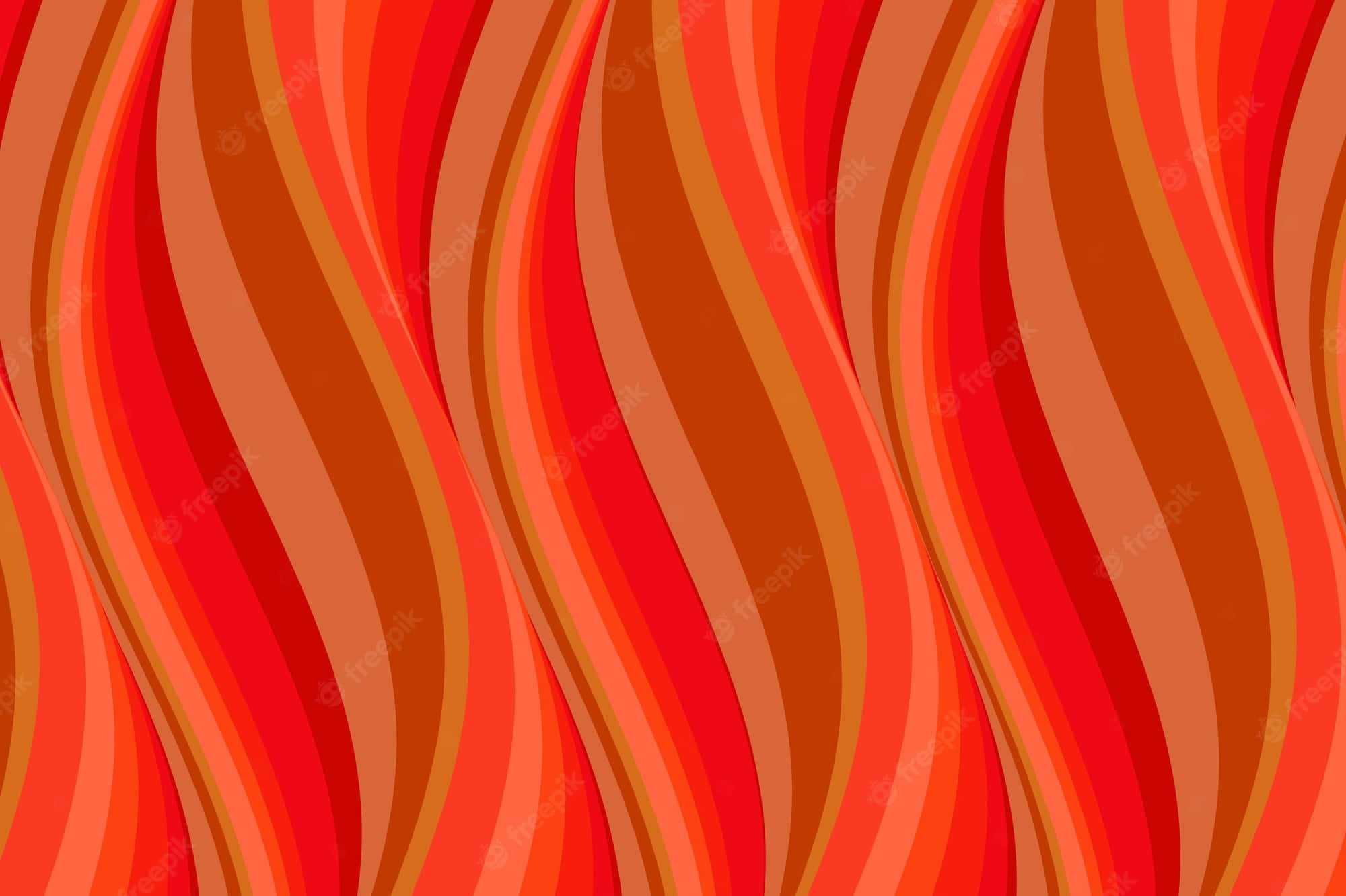 Brightening Up Your Day With Red And Orange Wallpaper