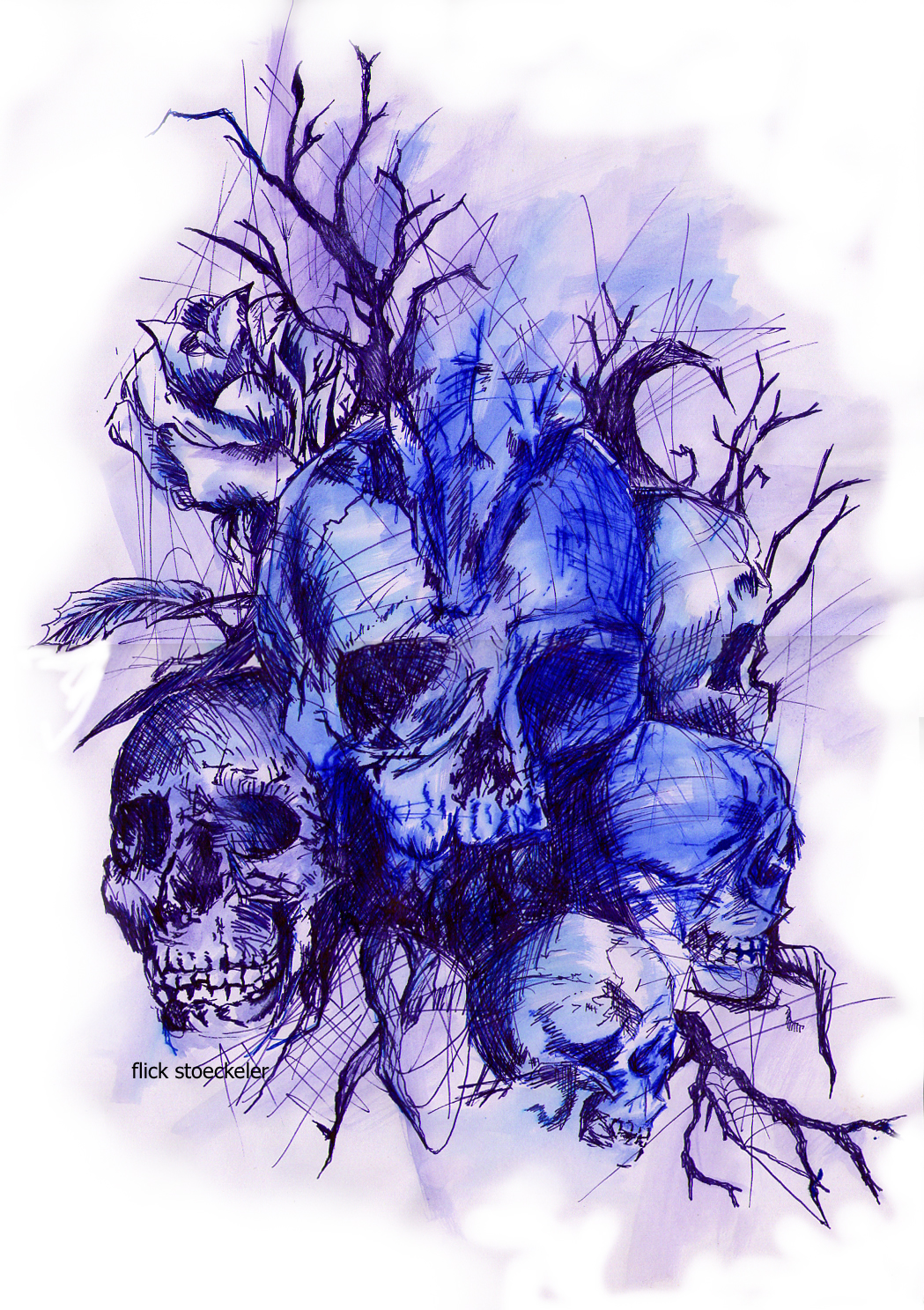 Scary Skull Wallpaper Skulls Fanclubs