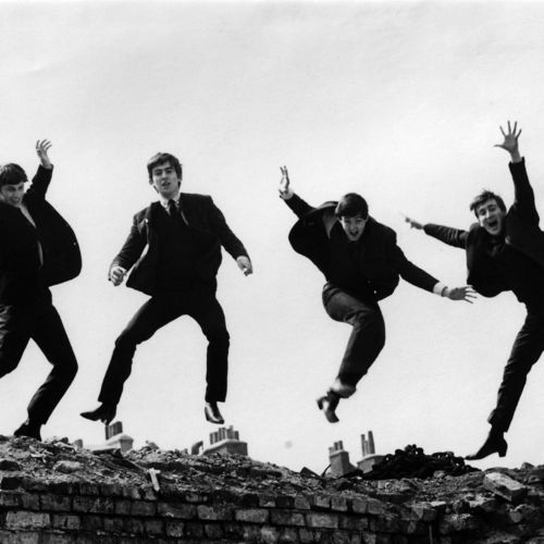 Blackberry iPad The Beatles Jumping Screensaver For Kindle3 And Dx