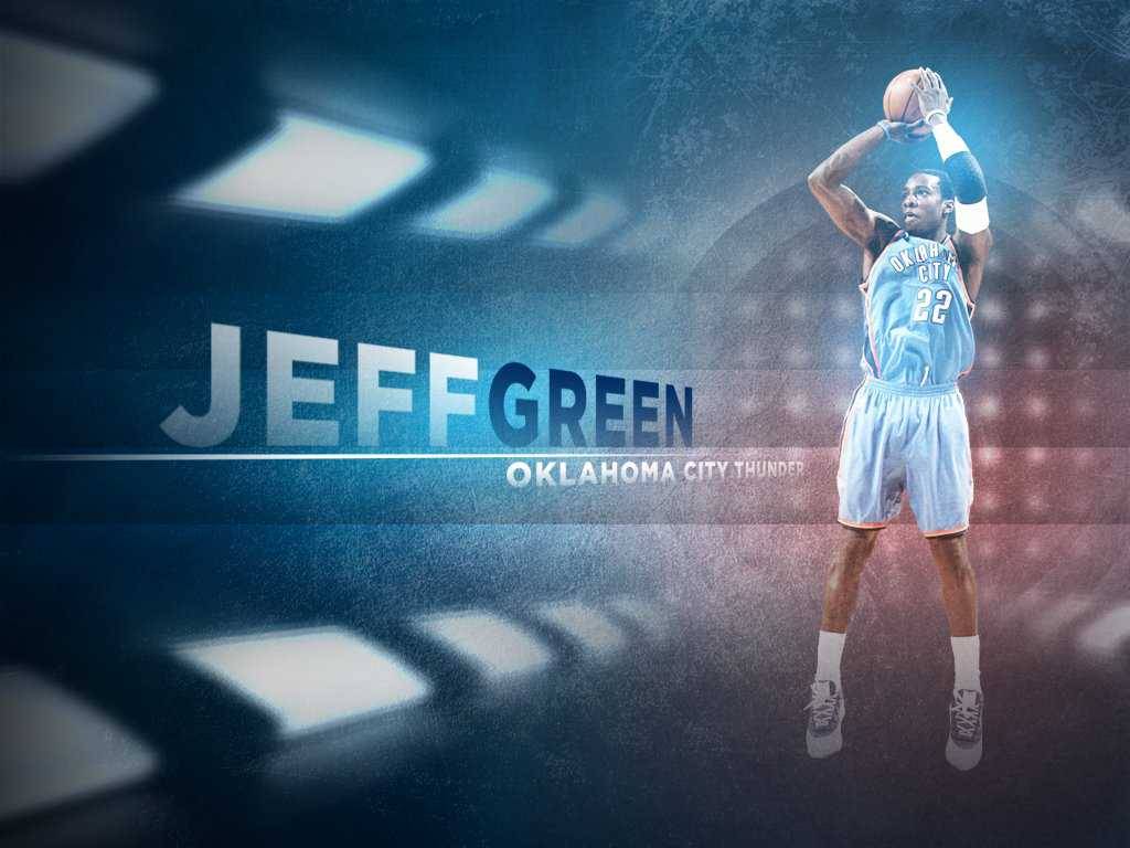 Oklahoma City Thunder Jeff Green Aims Wallpaper